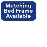 Matching bed frame available