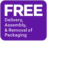 Free Delivery, Assembly, Removal of Packaging