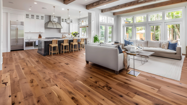 What is real wood flooring?